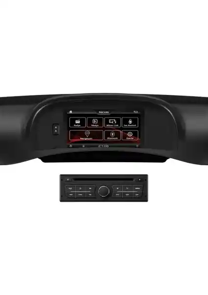 Necvox DVA-S99120 Renault Kangoo için Gelişmiş Navigasyon ve Multimedya Sistemi