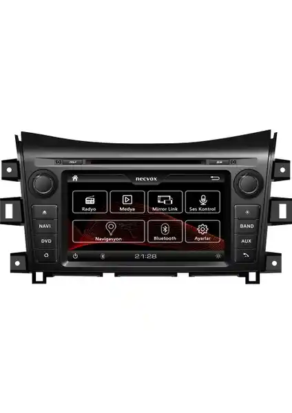 Necvox DVA-S99135 Nissan Navara İçin Gelişmiş Navigasyon ve Multimedya Sistemi