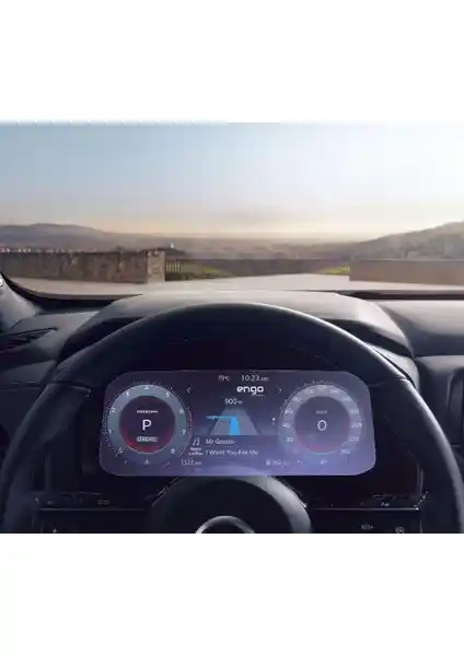 Nissan Qashqai 12.3 İnç Dijital Gösterge Ekran Koruyucu Nano Teknolojisi