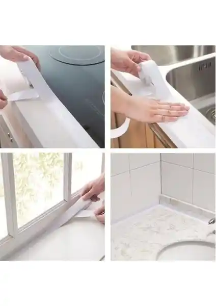 Nokta Su Sızdırmaz Lavabo Kenar Bandı 3.2m - Dayanıklı ve Estetik Çözüm