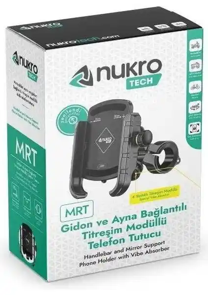 Nukrotech MRT 4 Yastıklı Titreşim Modüllü Telefon Taşıyıcı Özellikleri ve Kullanım Avantajları