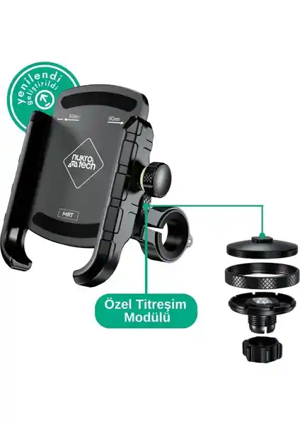 Nukrotech MRT 4 Yastıklı Titreşim Modüllü Telefon Tutucu İncelemesi