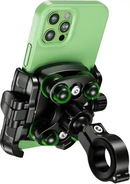 Nukrotech MRT Road Titreşim Modüllü Motosiklet Telefon Tutucu Güvenli ve Dayanıklı