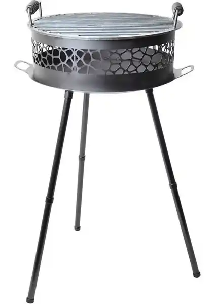 Nurgaz Meriç Şömine Barbekü NG N043: Dayanıklı ve Çok Yönlü Portatif Mangal Çözümü