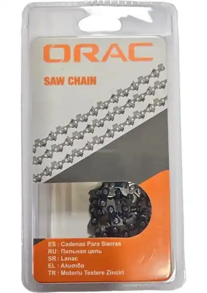 Orac Kesik Zincir 1/4'' 1.1mm 23,5 Diş - Yüksek Performanslı Kesim Çözümü