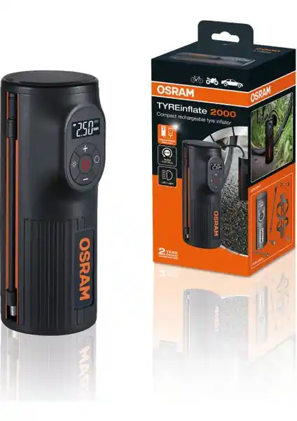 Osram Lastik Şişirme Kompresörü: Çok Fonksiyonlu Taşınabilir ve Kullanışlı Çözüm