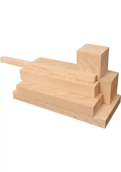 Pakçam Kereste 2.5X5X200 cm Silinmiş Çita - Dayanıklı ve Çok Yönlü Ahşap Malzeme