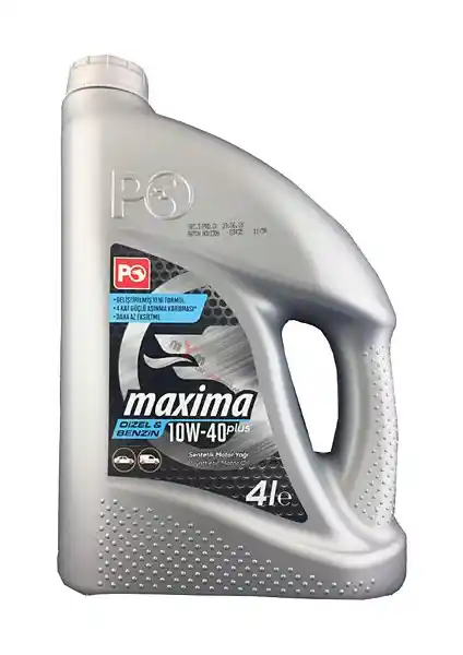 Petrol Ofisi Maxima 10W-40 Motor Yağı: Yüksek Performans ve Güç Sağlayan Güvenilir Seçenek