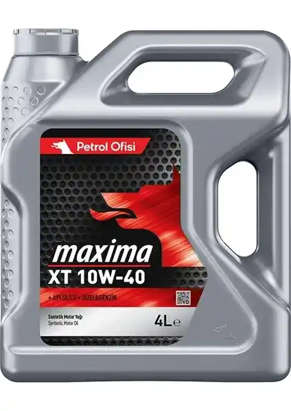 Petrol Ofisi Maxima Xt 10W-40 Motor Yağı: Yüksek Performans ve Güvenilirlik