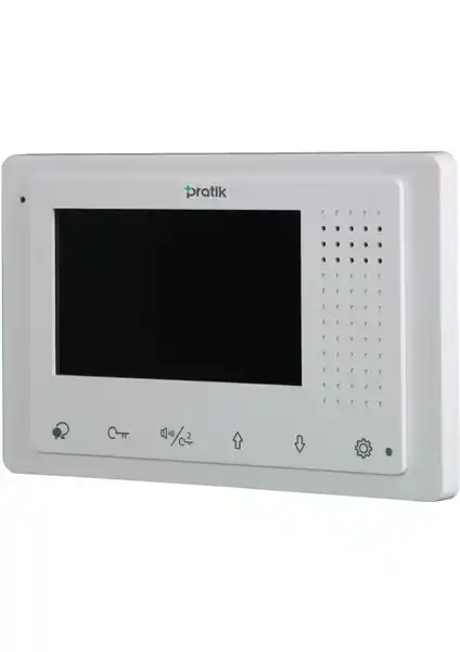 Pratik 2K-400 Pratikplus Daire İçi Monitör: Yüksek Çözünürlüklü Güvenlik ve Estetik Çözüm