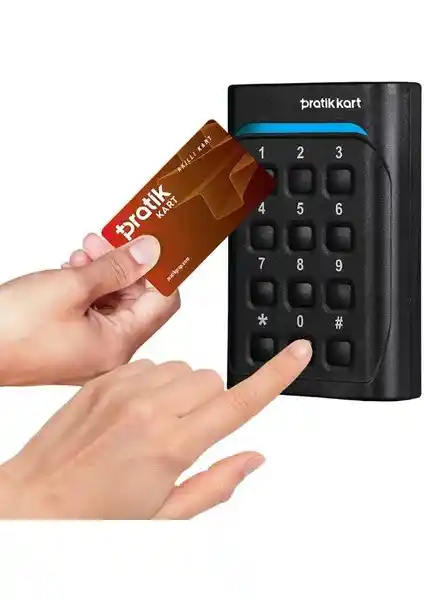Pratik Pratik-Cp Kartlı Şifreli Giriş Cihazı: Güvenli ve Kullanımı Kolay Erişim Kontrol Sistemleri