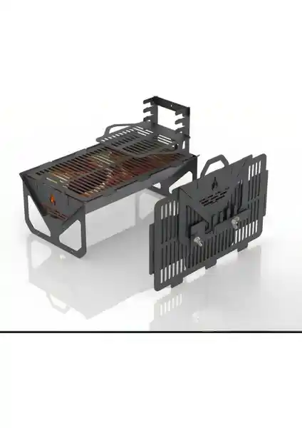 Pratik ve Dayanıklı Katlanabilir 2MM Mangal ile Açık Hava Keyfi