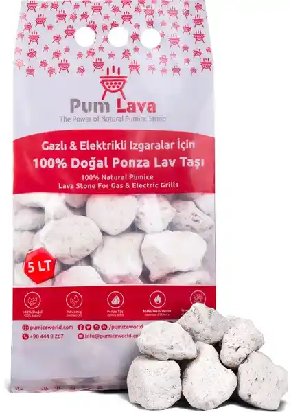 Pumice World Lav Taşı ile Doğal ve Sağlıklı Mangal Deneyimi Sağlayın