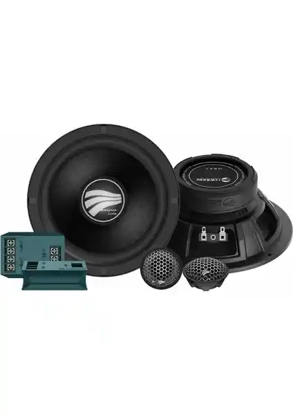 Rainbow EL-C260A 6,5 İnç Komponent Seti Yüksek Performans ve Dayanıklılık Sağlayan Ses Çözümü