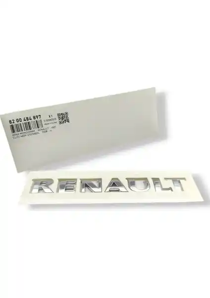 Renault Araçlar için Özel Tasarım Bagaj Arka Yazısı, Uyumlu ve Dayanıklı Ürün