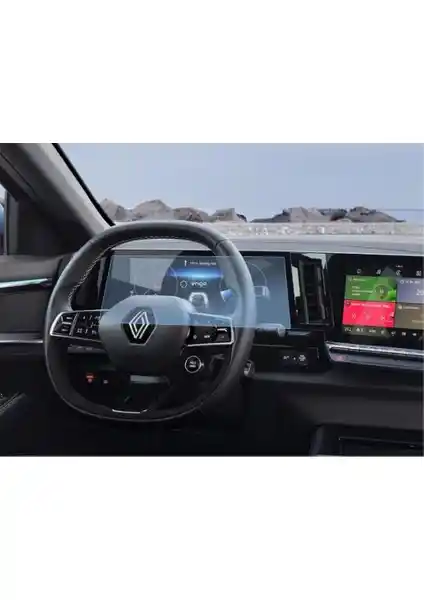 Renault Austral Dijital Gösterge Ekran Koruyucu Nano Teknoloji ile Maksimum Koruma