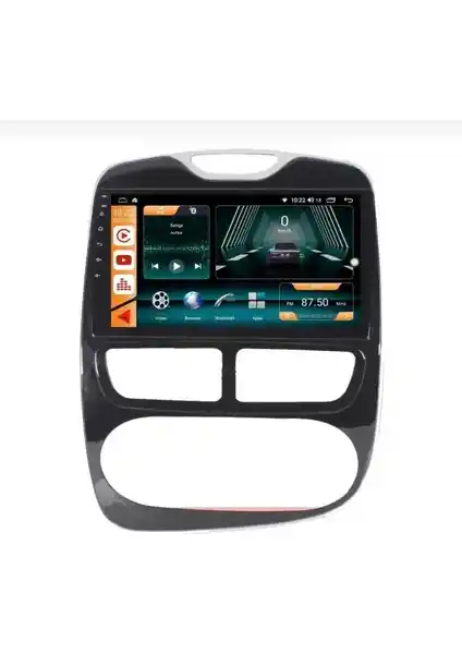 Renault Clio 4 2013/2016 İçin Navimex Android Auto ve CarPlay Entegre Multimedya Sistemi