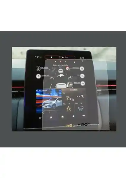 Renault Clio 5 R-Link 9.3 İnç Navigasyon Nano Ekran Koruyucu - Yüksek Kalite ve Dayanıklılık