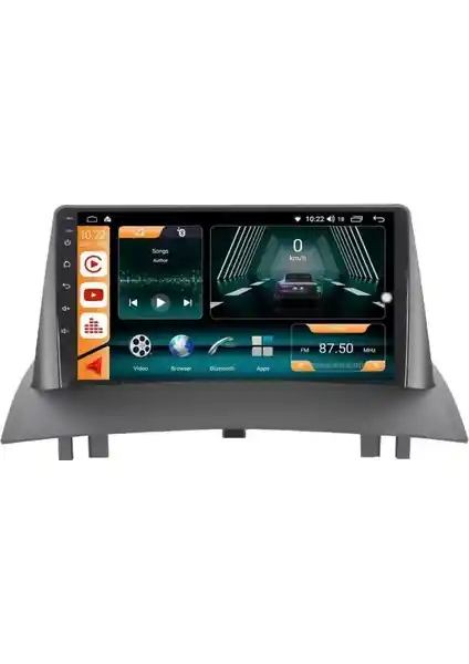 Renault Megane 2 İçin Navimex Multimedya Sistemi Entegreli Yüksek Performanslı Teknoloji