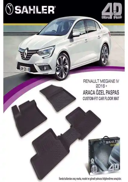 Renault Megane 4 İçin Yüksek Kalite Sahler Paspaslar ve Özellikleri