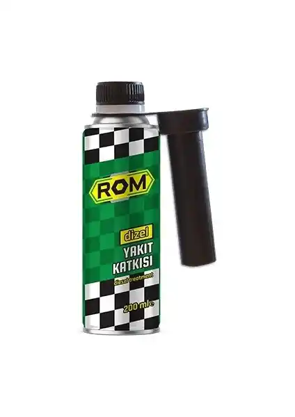 Rom Dizel Yakıt Katkısı 200ML Motor Performansını Artıran Yenilikçi Çözüm