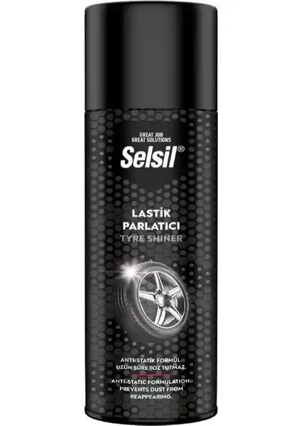 Selsil Lastik Parlatıcı 500 ml: Uzun Süreli Parlaklık ve Koruma Sağlayan Otomobil Lastik Ürünü