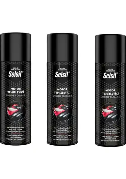 Selsil Motor Temizleme Sprey 500 ml: Güçlü ve Etkili Motor ve Elektronik Temizlik Çözümü