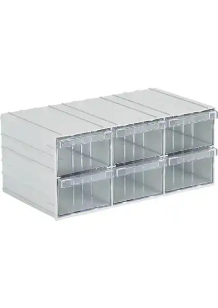 Sembol Plastik Set 120-6: Dayanıklı ve Fonksiyonel Plastik Çekmeceli Depolama Kutusu