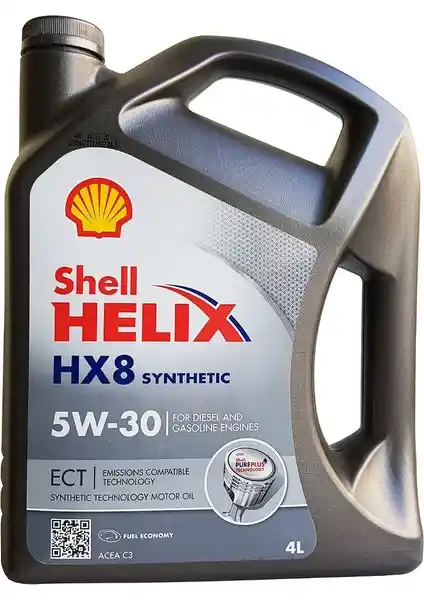 Shell Helix HX8 5W-30 ECT Motor Yağı: Yüksek Performans ve Güvenilir Koruma