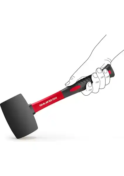 Shijing Tools Kauçuk Tokmak 6011: Dayanıklı ve Hassas Kullanım İçin Profesyonel El Aleti