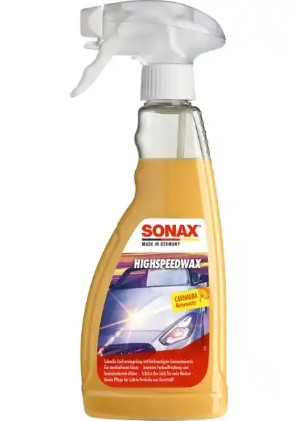 Sonax Hızlı Cila Otomobil ve Çok Yönlü Yüzeyler İçin Parlaklık ve Koruma Sağlayan Ürün