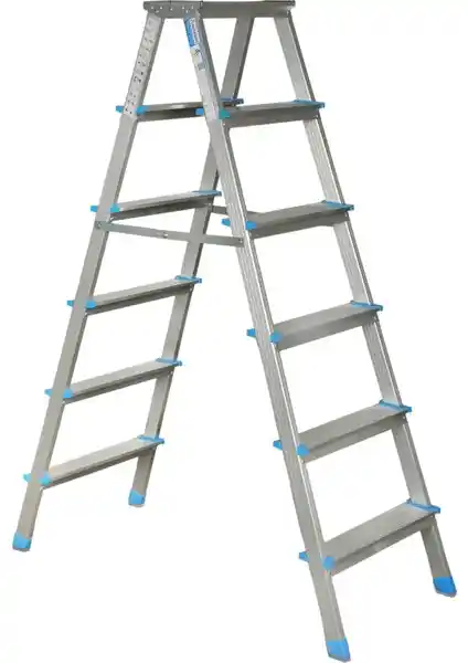 Sözbir Alüminyum 6+6 Çift Çıkışlı Geniş Basamaklı Güvenli Merdiven Özellikleri ve Kullanım Alanları