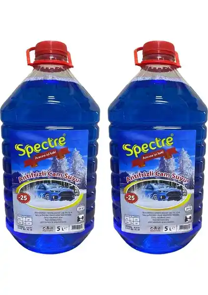 Spectre 2 Adet -25°C Antifrizli Cam Suyu ile Kış Güvenli Sürüşü İçin Optimal Çözüm