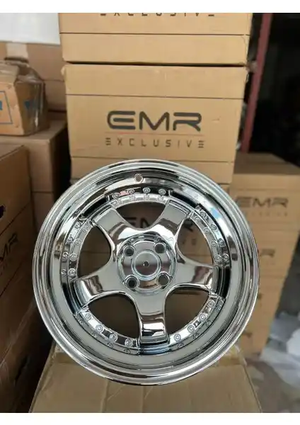 SSR 4x100x16x10.0 ET12 CH67.1 Krom Kaplama Rıvet Otomotiv Aksesuarı