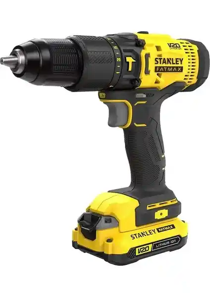 Stanley Fatmax SCD718D2K 18V Çift Akülü Darbeli Matkap Performans ve Dayanıklılık