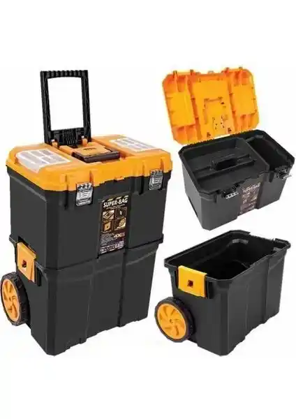 Super-Bag Büyük Tekerlekli Çift Katlı Teknisyen Alet Çantası Özellikleri ve Kullanım Alanları