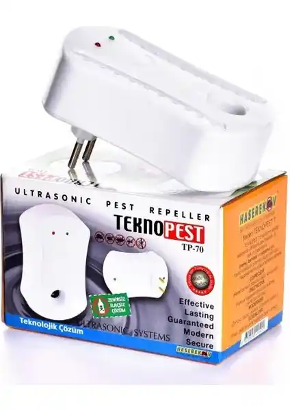 Teknopest TP-70 Fare, Haşere ve Sinek Kovucu Cihazı: Güvenilir ve Etkili Çözüm