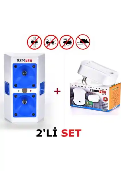 Teknopest Ultrasonik Fare ve Haşere Kovucu Setleri ile Sağlıklı ve Güvenilir Koruma Çözümü