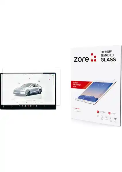 Tesla Model Y için Yüksek Dayanıklılık ve Hassasiyeti Koruyan Temperli Cam Ekran Koruyucu