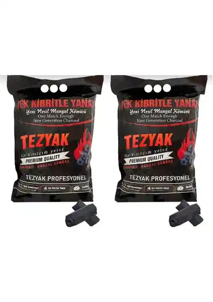 Tezyak Profesyonel Mangal Kömürü: Yüksek Performans ve Çevre Dostu Pişirme Çözümü