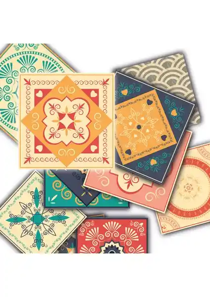 Tink Kendinden Yapışkanlı Mandala Desenli PVC Karo ile Modern ve Pratik Dekorasyon Çözümleri