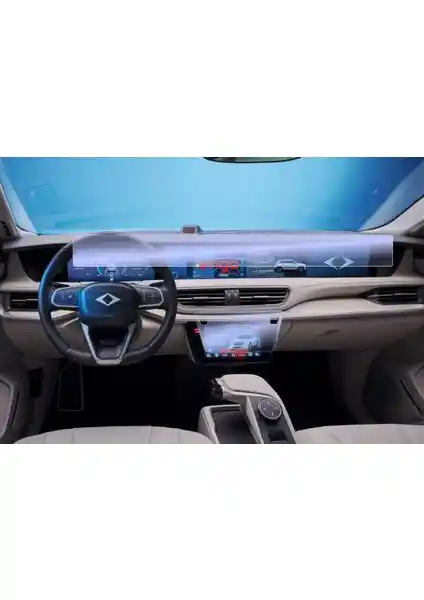 TOGG T10X için Yüksek Kalite Ekran Koruyucu ve Estetik Çözüm