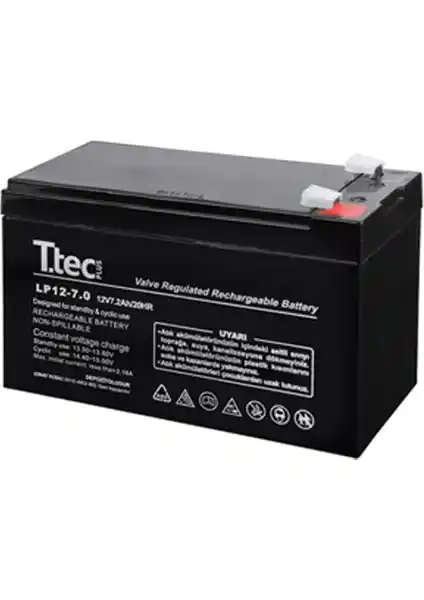 Ttec 12V 7 Ah Bakımsız Kuru Akü: Güç ve Güvenilirlik Sunan Modern Enerji Çözümü