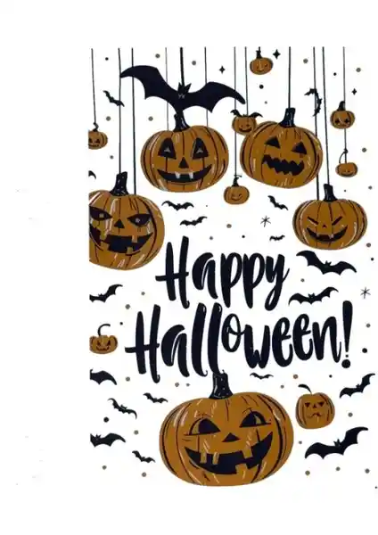 Ttt Halloween Temalı Balkabaklı Duvar Sticker Seti ile Mekânlarınızı Dekore Edin