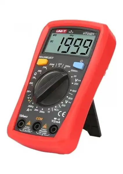 Uni-T UT33D+ 600V 10A Dijital Multimetre: Güçlü ve Güvenilir Elektrik Ölçüm Cihazı