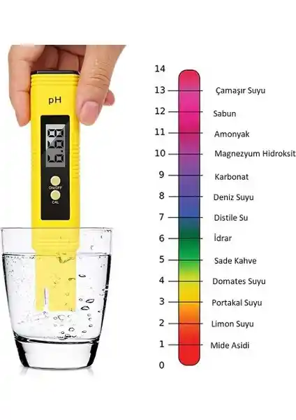 UniChrome Dijital pH Metre: Hassas ve Kullanıcı Dostu Su Kalitesi Ölçüm Cihazı