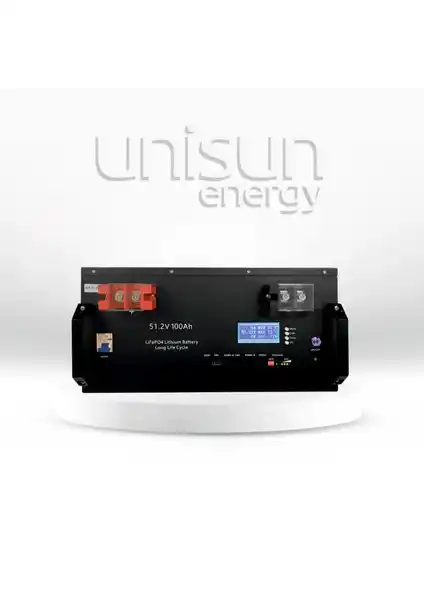 Unisun 51.2V 100AH LiFePO4 Batarya: Güvenilir ve Yüksek Performanslı Enerji Depolama