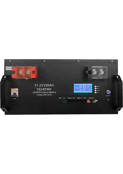 Unisun Enerji 51.2V 200AH Lifepo4 Batarya Güvenli ve Dayanıklı Enerji Çözümü