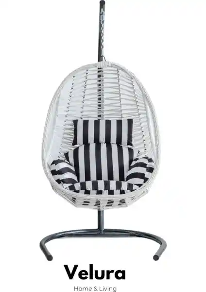 Velura Ev ve Yaşam Cosmo Bahçe Salıncağı: Modern ve Dayanıklı Dış Mekan Oturma Çözümü