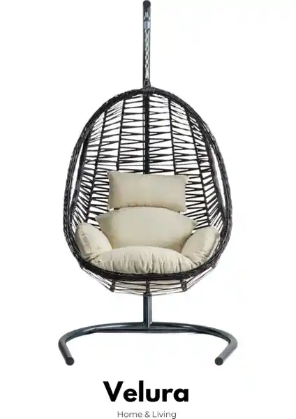 Velura Home & Living Cosmo Bahçe Salıncağı: Estetik ve Dayanıklı Dış Mekan Tasarımı